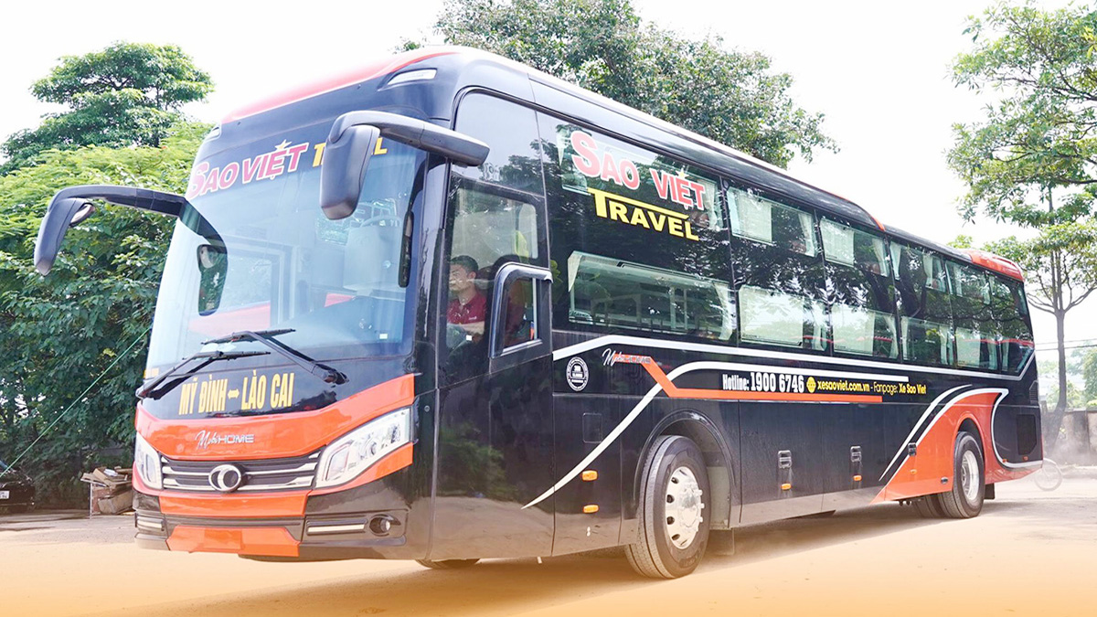 Xe giường nằm Sao Việt Hà Nội Lào Cai Sapa